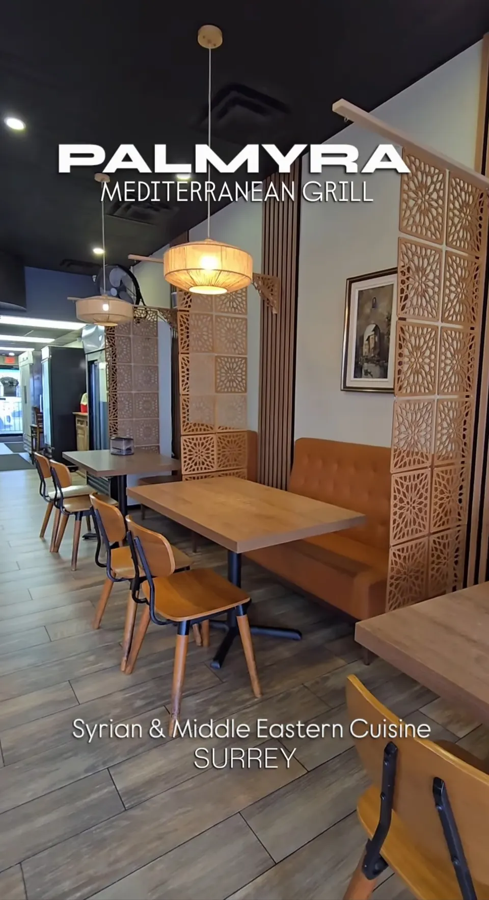 Palmyra restaurant interior