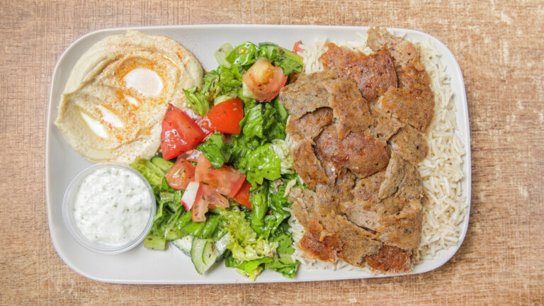 Lamb gyro platter